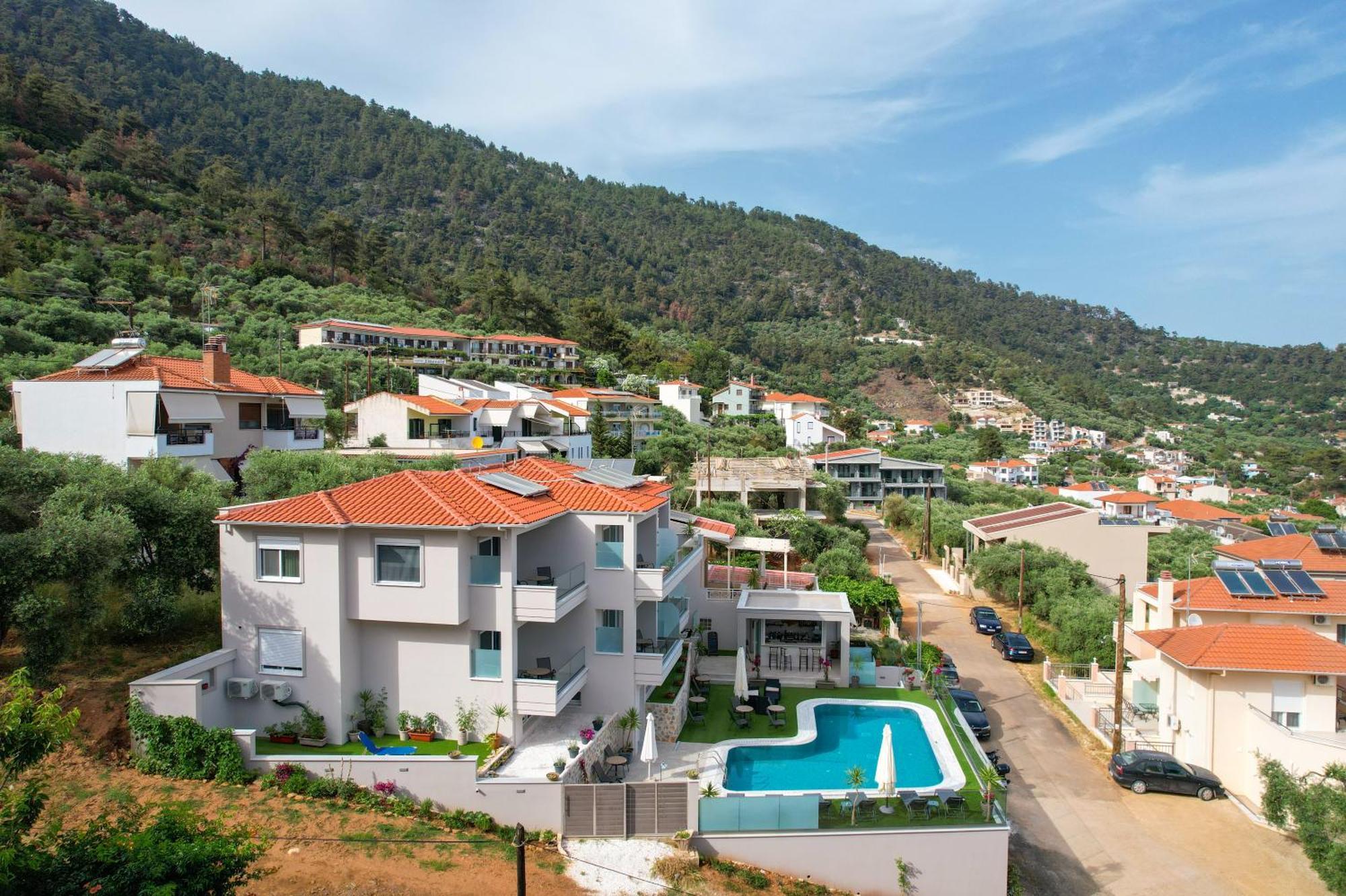 Villa Finikas Thassos Golden Beach Chrisi Ammoudia Exterior foto
