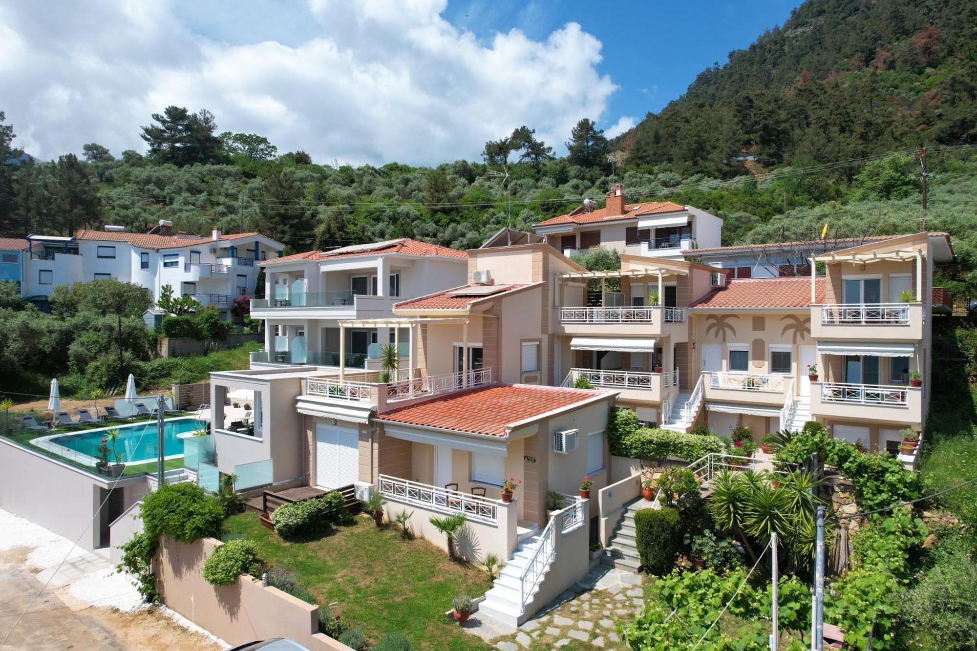 Villa Finikas Thassos Golden Beach Chrisi Ammoudia Exterior foto