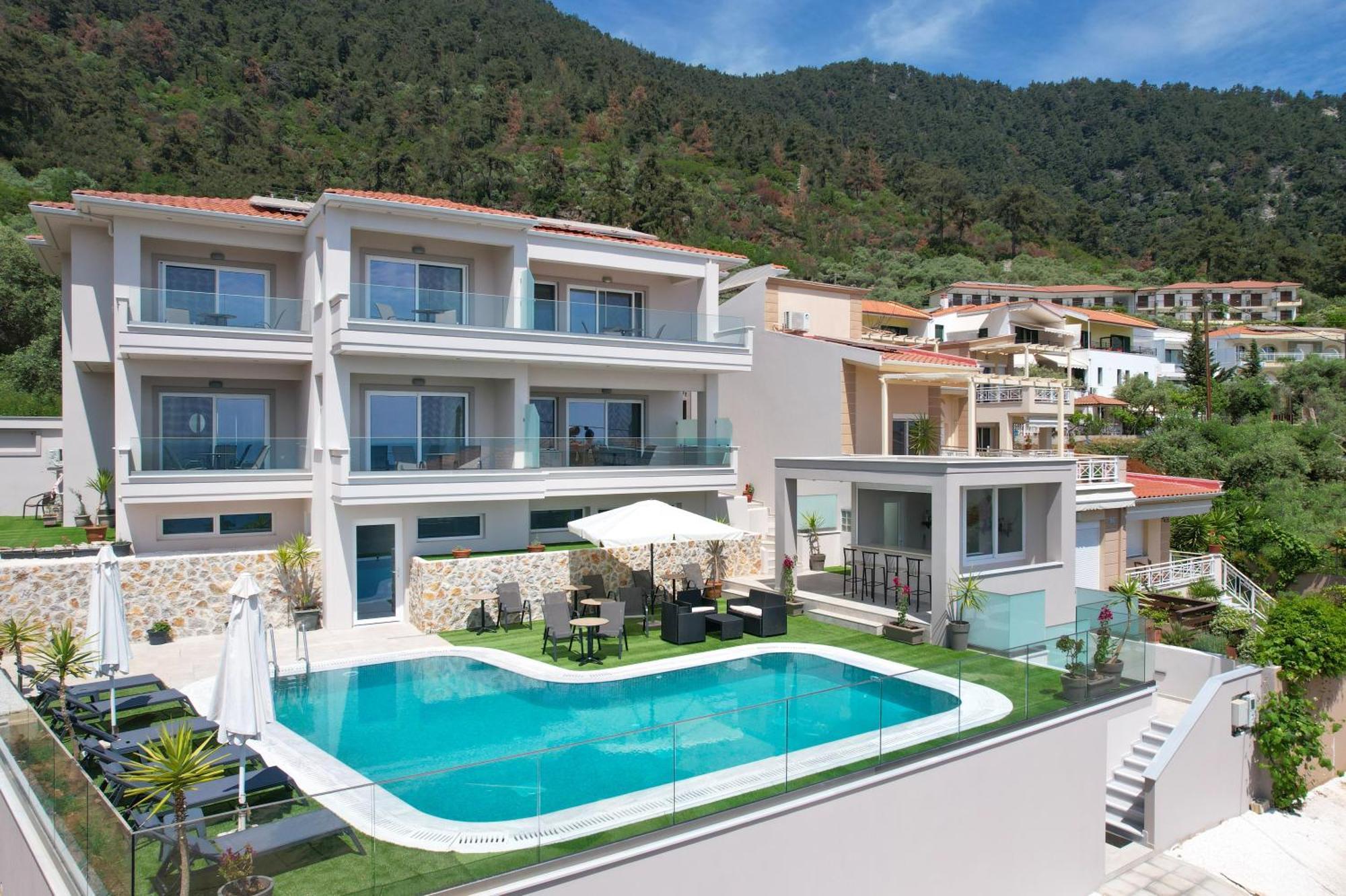 Villa Finikas Thassos Golden Beach Chrisi Ammoudia Exterior foto