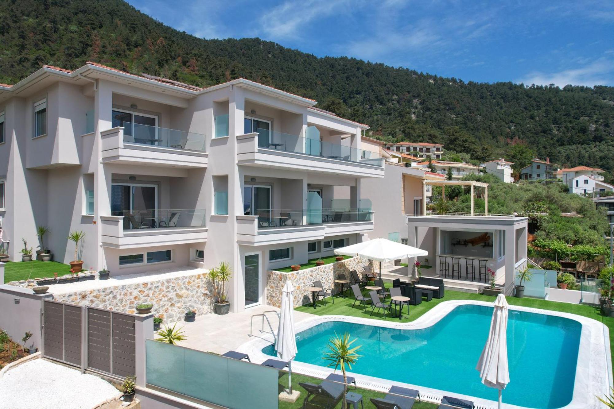 Villa Finikas Thassos Golden Beach Chrisi Ammoudia Exterior foto
